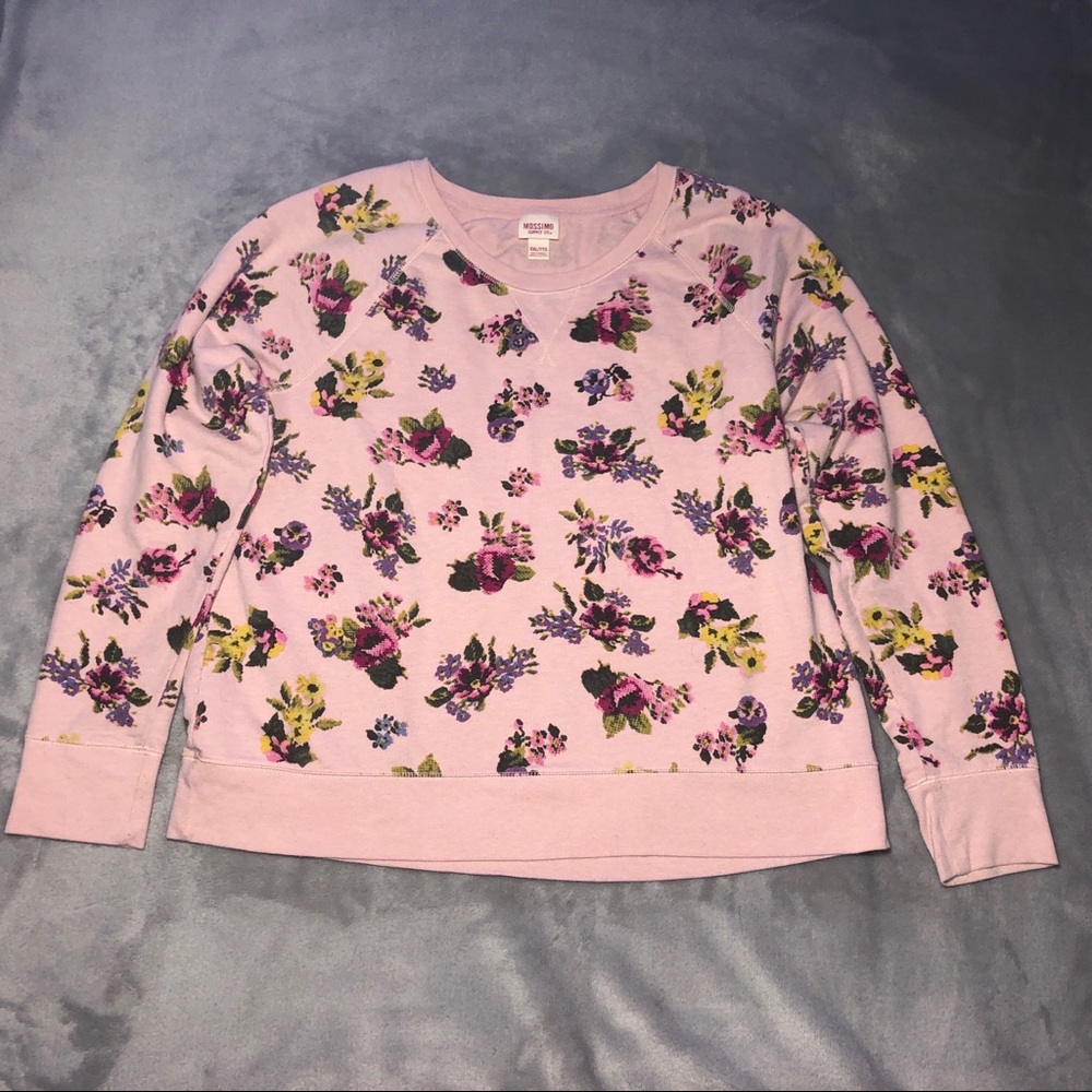 Floral sweatshirt